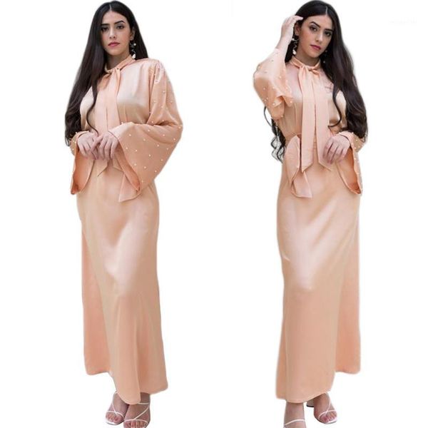 ethnic clothing muslim women satin lng dress kaftan arab beading party evening maxi robe islamic vestido turkish dubai lace up collar fashio, Red
ethnic clothing muslim women satin lng dress kaftan arab beading party evening maxi robe islamic vestido turkish dubai lace up collar fashio, Red