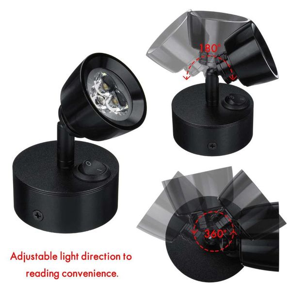 2pcs 12v 24v aluminum reading light led spot wall for camper van caravan boat rv atv parts
2pcs 12v 24v aluminum reading light led spot wall for camper van caravan boat rv atv parts