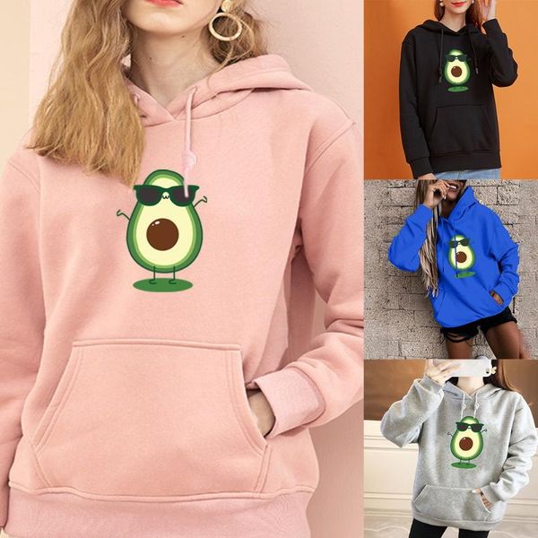 women's hoodies & sweatshirts hoodie harajuku base casual loose large pocket long sleeve sports pullover avocado print ladies fashion, Black
women's hoodies & sweatshirts hoodie harajuku base casual loose large pocket long sleeve sports pullover avocado print ladies fashion, Black