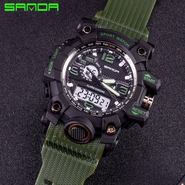 wristwatches sanda 742 military men's watches waterproof sport watch men s quartz clock relogio masculino, Slivery;brown
wristwatches sanda 742 military men's watches waterproof sport watch men s quartz clock relogio masculino, Slivery;brown