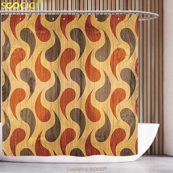 shower curtains waterproof curtain rustic abstract tadpole patterns tiling of wavy shapes ornamental artwork brown black bathroom decor
shower curtains waterproof curtain rustic abstract tadpole patterns tiling of wavy shapes ornamental artwork brown black bathroom decor