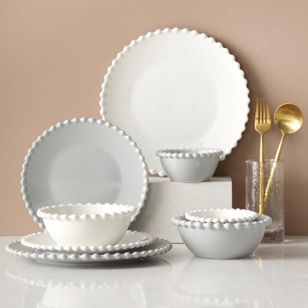 dishes & plates home ceramic bowls european style simple handmade porcelain tableware kitchen utensils round western plate solid color
dishes & plates home ceramic bowls european style simple handmade porcelain tableware kitchen utensils round western plate solid color
