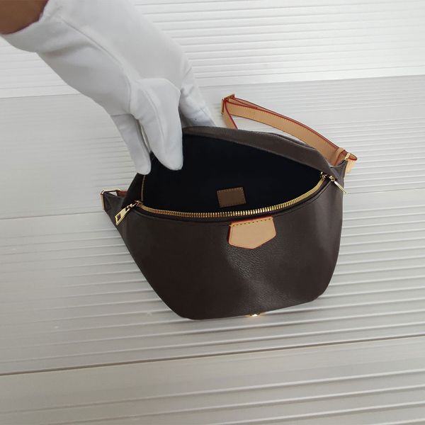 style bumbag cross body designer shoulder bag brown flower pu leather luxury waist bags temperament fanny pack bum waist pocket m44336 43644
style bumbag cross body designer shoulder bag brown flower pu leather luxury waist bags temperament fanny pack bum waist pocket m44336 43644