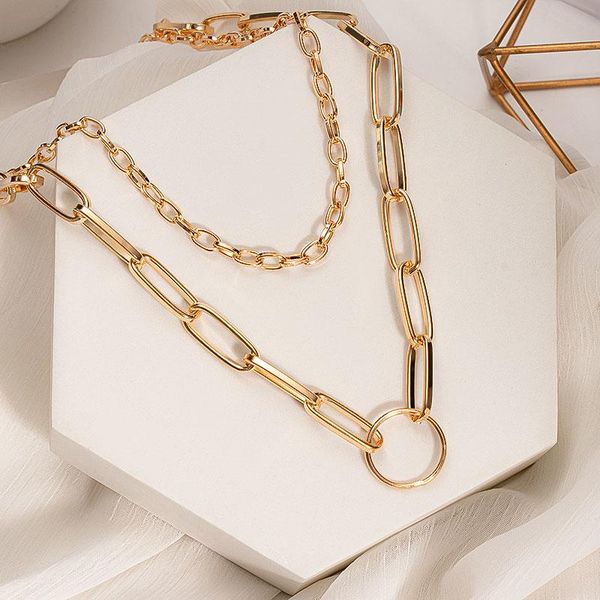 chokers necklace neck chains for women vintage exaggerated golden goth metal clavicle jewelry chain, Golden;silver
chokers necklace neck chains for women vintage exaggerated golden goth metal clavicle jewelry chain, Golden;silver