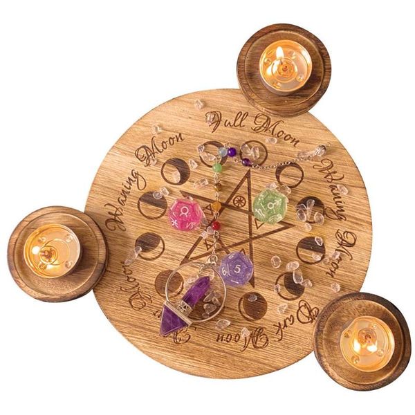 candle holders wooden holder astrology pentacle altar plate divination magic candlestick table energy ornaments bracket
candle holders wooden holder astrology pentacle altar plate divination magic candlestick table energy ornaments bracket