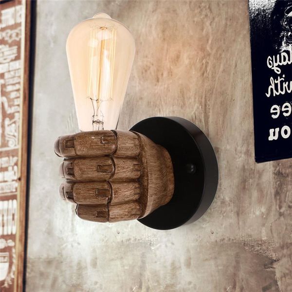vintage creative wall sconce industrial hand shaped lamp for bedroom restaurant cafe bar living room warehouse light
vintage creative wall sconce industrial hand shaped lamp for bedroom restaurant cafe bar living room warehouse light