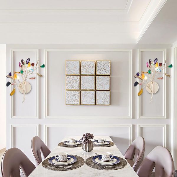 wall lamps creative design flower agate lamp sconce living room bedside bedroom villa stairs
wall lamps creative design flower agate lamp sconce living room bedside bedroom villa stairs