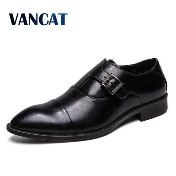 dress shoes vancat men's formal size 38-47 classic point toe leather oxfords fashion men business party, Black
dress shoes vancat men's formal size 38-47 classic point toe leather oxfords fashion men business party, Black