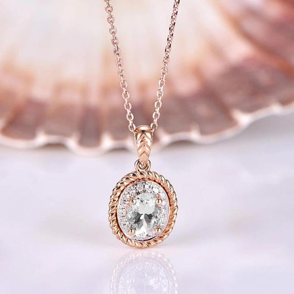 pendant necklaces delicate oval shape pendent necklace women shiny crystal zircon elegant bridal wedding fashion jewelry fine gift, Silver
pendant necklaces delicate oval shape pendent necklace women shiny crystal zircon elegant bridal wedding fashion jewelry fine gift, Silver