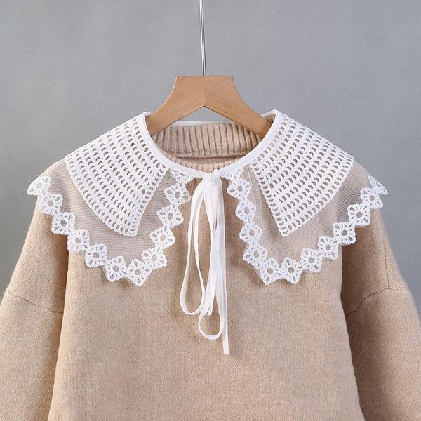 bow ties white lace fake collar scarf shawl wrap detachable shirt women clothes accessories vintage half necklace, Black;gray
bow ties white lace fake collar scarf shawl wrap detachable shirt women clothes accessories vintage half necklace, Black;gray