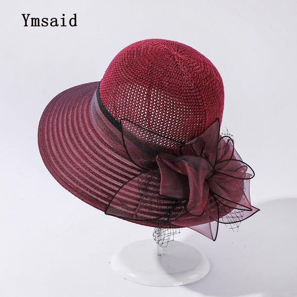 hats for women wide brim silk flower bucket hat summer sun protect elegant fedoras wedding sea beach, Blue;gray
hats for women wide brim silk flower bucket hat summer sun protect elegant fedoras wedding sea beach, Blue;gray