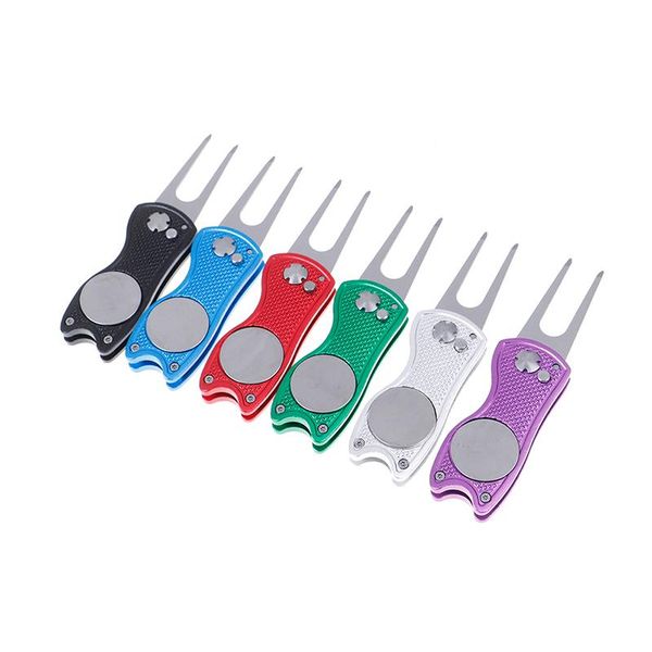 golf training aids foldable divot tool with ball marker pitch groove cleaner pitchfork accessories putting green fork
golf training aids foldable divot tool with ball marker pitch groove cleaner pitchfork accessories putting green fork