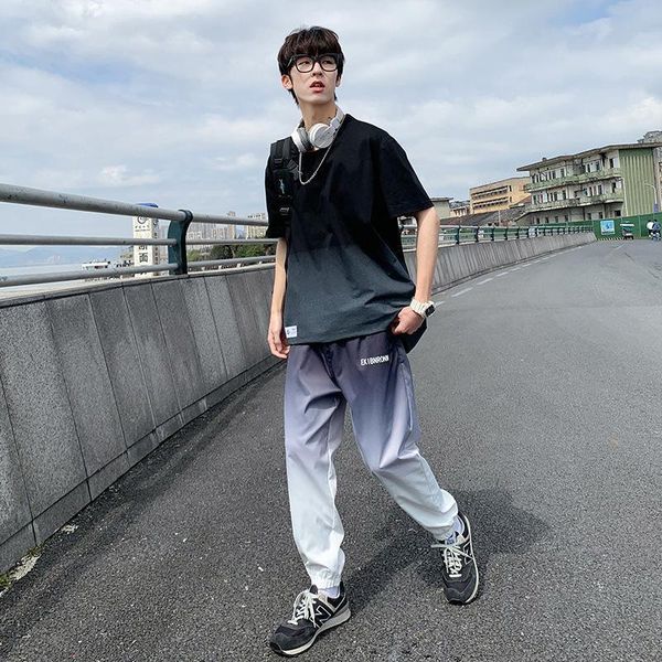 men's tracksuits in 2021, leisure suits gradually change into students' loose sports and trend, two-piece set, one set for, Gray
men's tracksuits in 2021, leisure suits gradually change into students' loose sports and trend, two-piece set, one set for, Gray