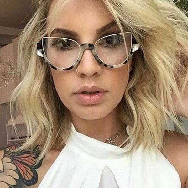 luxury vintage cat eye sunglasses frames women trending styles half frame designer glasses female, White;black
luxury vintage cat eye sunglasses frames women trending styles half frame designer glasses female, White;black
