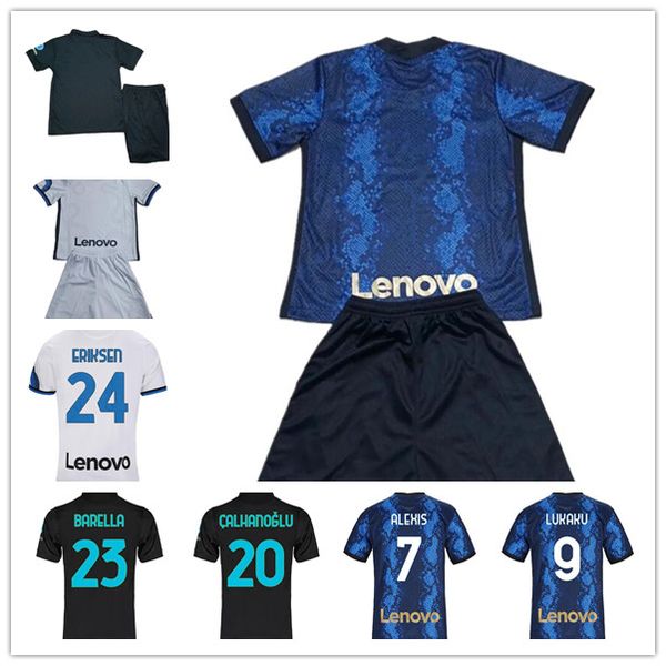 lukaku 9 soccer jersey vidal barella lautaro eriksen alexis hakimi 2021 2022 football shirt uniforms kids kit+sock fourth, Black;yellow
lukaku 9 soccer jersey vidal barella lautaro eriksen alexis hakimi 2021 2022 football shirt uniforms kids kit+sock fourth, Black;yellow