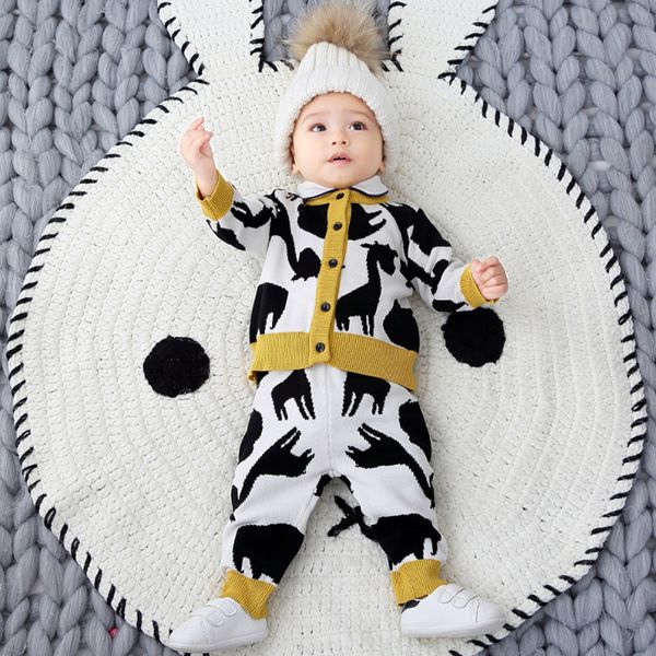 children's suit children knit clothes set baby boy knitted cardigan and pants autumn winter toddler knitwear outfits cotton knitting sw, White
children's suit children knit clothes set baby boy knitted cardigan and pants autumn winter toddler knitwear outfits cotton knitting sw, White