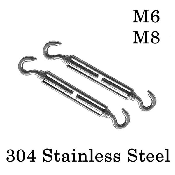 shade 1pc m6/m8 304 stainless steel turnbuckle wire rope tensioner tightener bolt sunshade net accessoies
shade 1pc m6/m8 304 stainless steel turnbuckle wire rope tensioner tightener bolt sunshade net accessoies