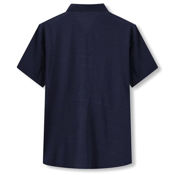 men's dress shirts summer 2021 fat plus size casual silk short sleeve shirt, White;black
men's dress shirts summer 2021 fat plus size casual silk short sleeve shirt, White;black
