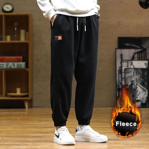 men's pants 2021 thicken winter warm plus size 6xl 7xl 8xl streetwear black joggers loose sweatpants male fleece trousers 
men's pants 2021 thicken winter warm plus size 6xl 7xl 8xl streetwear black joggers loose sweatpants male fleece trousers