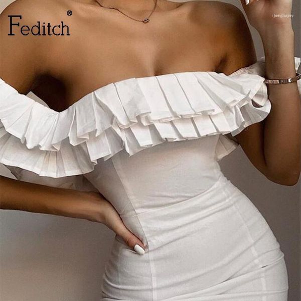 feditch 2021 off shoulder strapless white dresses bodycon ruffle pleated short dress women elegant holiday slim beach mini dress1, Black;gray
feditch 2021 off shoulder strapless white dresses bodycon ruffle pleated short dress women elegant holiday slim beach mini dress1, Black;gray