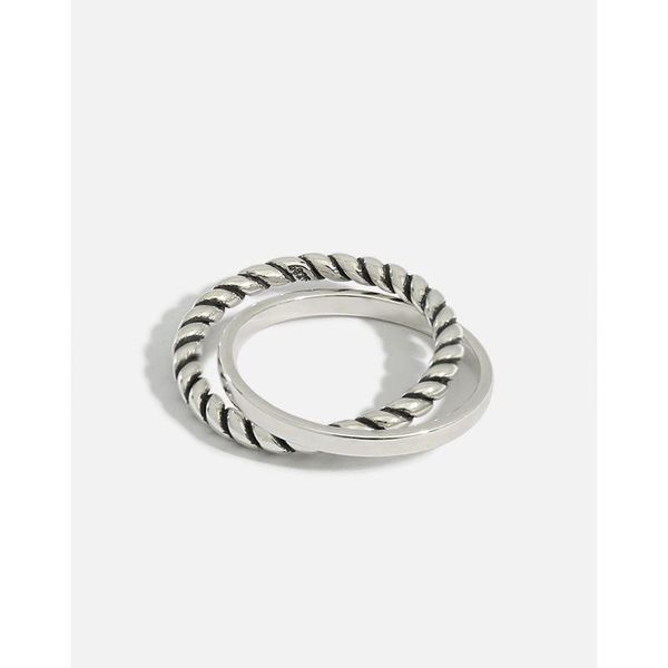 cluster rings shanice retro ss925 sterling silver ring ins old twist double cross opening minimalist chunky women gifts charm, Golden;silver
cluster rings shanice retro ss925 sterling silver ring ins old twist double cross opening minimalist chunky women gifts charm, Golden;silver