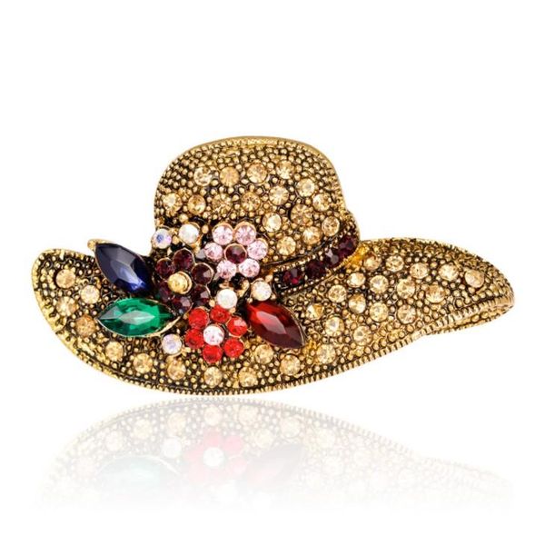 pins, brooches exquisite alloy corsage crystal from swarovskis sun hat gold brooch wild clothes accessories european fashion jewelry, Gray
pins, brooches exquisite alloy corsage crystal from swarovskis sun hat gold brooch wild clothes accessories european fashion jewelry, Gray