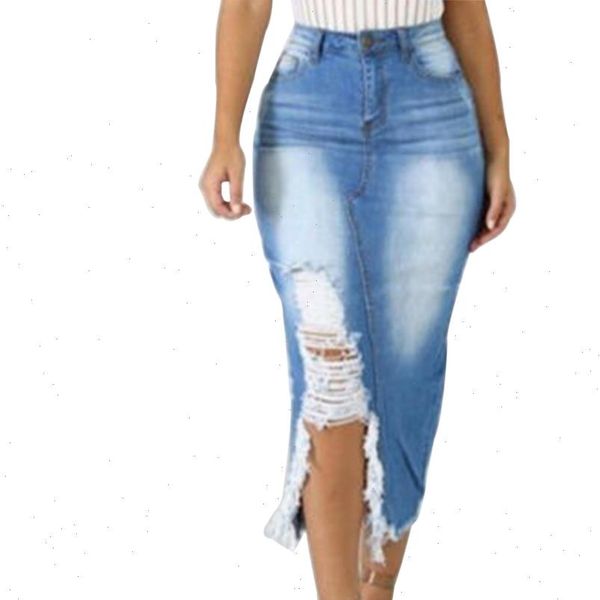 womens skirt women skinny jeans skirts high waist mid calf ladies street ripped denim casual bodycon pencil, Black
womens skirt women skinny jeans skirts high waist mid calf ladies street ripped denim casual bodycon pencil, Black