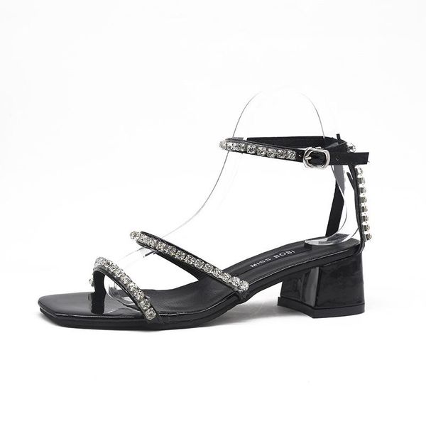 women sandals woman shoes pearl square heels ladies gladiator female black brand pu leather zapatos de mujer
women sandals woman shoes pearl square heels ladies gladiator female black brand pu leather zapatos de mujer
