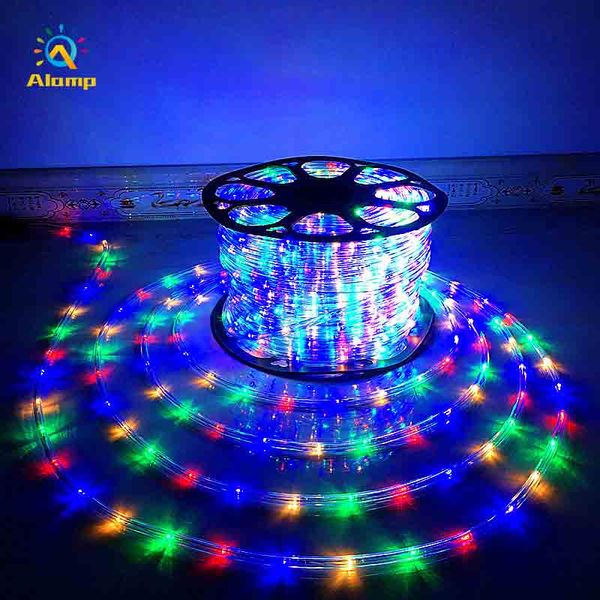 led rope lights 110v 220v 8 modes ip65 waterproof rainbow tube strip light for christmas outdoors holiday decoration
led rope lights 110v 220v 8 modes ip65 waterproof rainbow tube strip light for christmas outdoors holiday decoration
