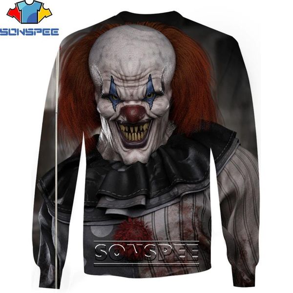 men's hoodies & sweatshirts sonspee fashion thriller clown pattern 3d print man women's sweatshirt spring fall original personalit, Black
men's hoodies & sweatshirts sonspee fashion thriller clown pattern 3d print man women's sweatshirt spring fall original personalit, Black