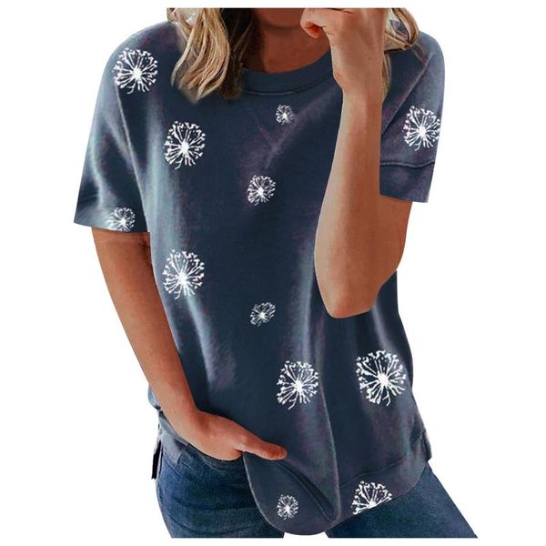 women's clothing summer fashion printed short sleeve round neck casual soft and comfortable thin t-shirt #t3g, White
women's clothing summer fashion printed short sleeve round neck casual soft and comfortable thin t-shirt #t3g, White