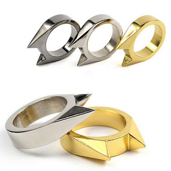 cluster rings 1/2 pcs cat ear ring stainless steel safety tool defensive women men cute kitty wholesales, Golden;silver
cluster rings 1/2 pcs cat ear ring stainless steel safety tool defensive women men cute kitty wholesales, Golden;silver