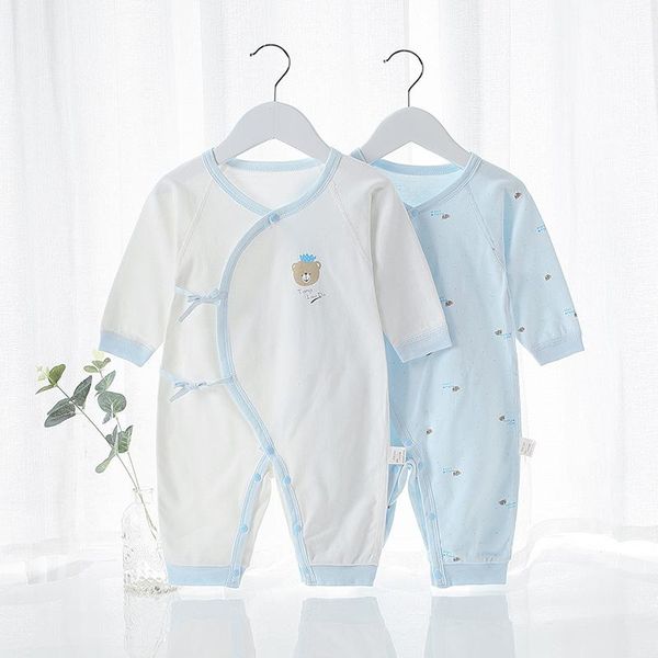 jumpsuits clothes for borns baby girl/boy spring autumn long sleeve romper cotton infant born 0-12 months, Blue
jumpsuits clothes for borns baby girl/boy spring autumn long sleeve romper cotton infant born 0-12 months, Blue