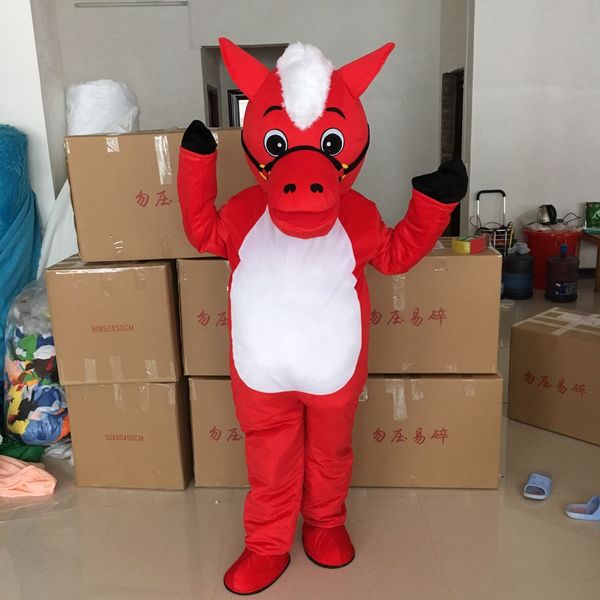 mascot costumes horse mascot costume walking red horse funny mascots fancy dress cartoon character cosply size carnival costume, Red;yellow
mascot costumes horse mascot costume walking red horse funny mascots fancy dress cartoon character cosply size carnival costume, Red;yellow