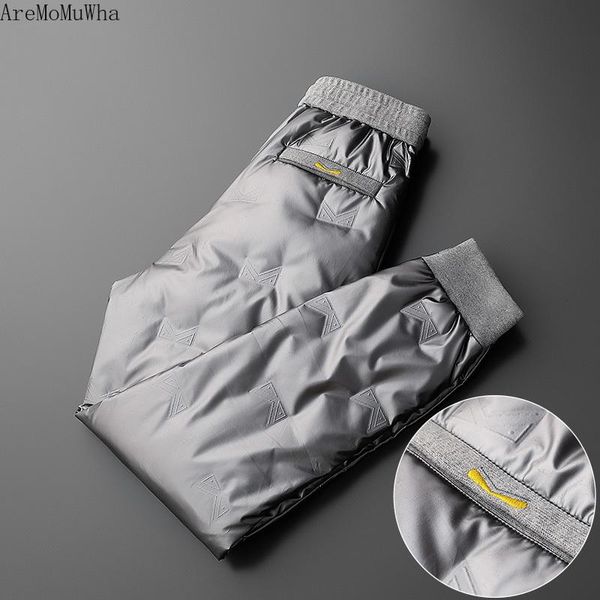 white duck down pants men's winter outer wear plus velvet thickening lightweight outdoor warmth rubberized cotton, Black
white duck down pants men's winter outer wear plus velvet thickening lightweight outdoor warmth rubberized cotton, Black