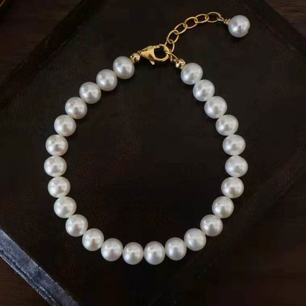 handmade natural pearl beaded strands gold plated charm bracelets for women girl lover party club wedding birthday jewelry, Black
handmade natural pearl beaded strands gold plated charm bracelets for women girl lover party club wedding birthday jewelry, Black