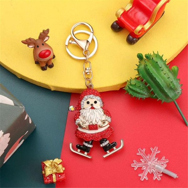 keychains fashion creative rhinestone home ornament xmas decoration christmas keychain gift tree santa claus, Silver
keychains fashion creative rhinestone home ornament xmas decoration christmas keychain gift tree santa claus, Silver