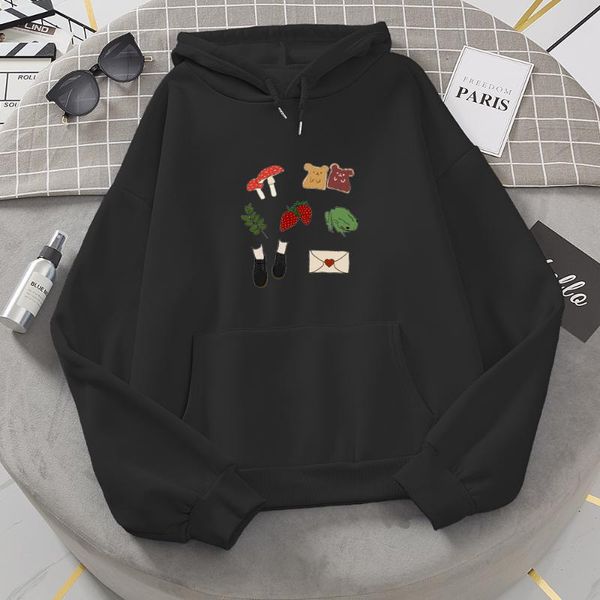 kawaii frog strawberry graphics printed hoodies women thick autumn loose sweatshirt harajuku oversize hooded pullover female women's &, Black
kawaii frog strawberry graphics printed hoodies women thick autumn loose sweatshirt harajuku oversize hooded pullover female women's &, Black