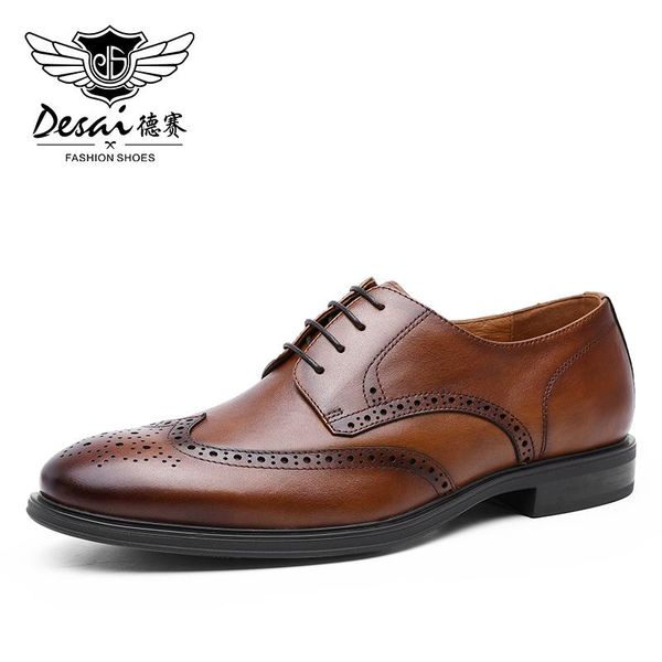 dress shoes desai men genuine leather formal male derby wedding party lace up autumn spring 2021 outdoor fashion, Black
dress shoes desai men genuine leather formal male derby wedding party lace up autumn spring 2021 outdoor fashion, Black
