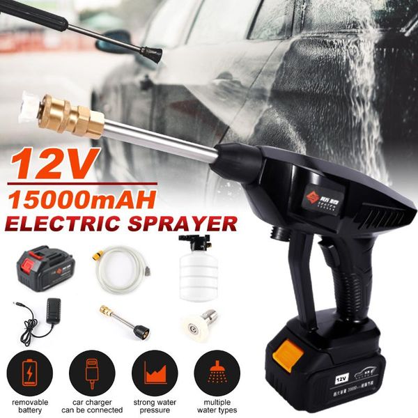 15000mah wireless high pressure car wash water gun portable washer foam generator 12v
15000mah wireless high pressure car wash water gun portable washer foam generator 12v