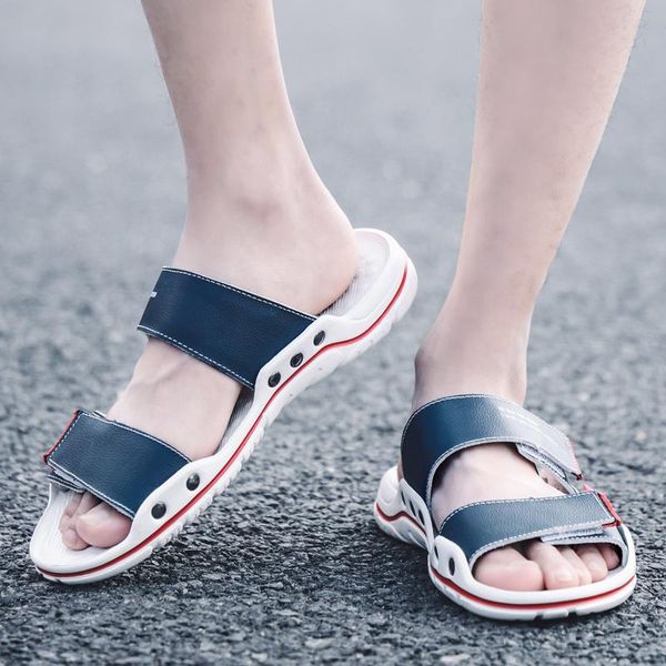 slippers emosewa men leather slides summer shoes flat mens slipper slipers outdoor sleepers s 2021 chinelo slide masculino, Black
slippers emosewa men leather slides summer shoes flat mens slipper slipers outdoor sleepers s 2021 chinelo slide masculino, Black