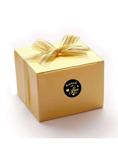500pcs handmade with love stickers leaf bronzing seal label gift baking sticker wrap
500pcs handmade with love stickers leaf bronzing seal label gift baking sticker wrap