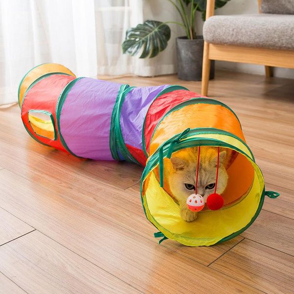 cat toys tunnel for indoor cats collapsible -up pet tube peek hole hideaway play with ball 4.7 out of 5 stars 163
cat toys tunnel for indoor cats collapsible -up pet tube peek hole hideaway play with ball 4.7 out of 5 stars 163
