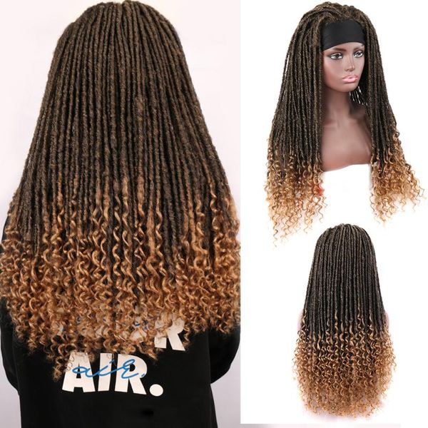 synthetic wigs onyx hair goddess faux locs 24 inch curly female braided headband gradient color cosplay wig daily life forwomen, Black
synthetic wigs onyx hair goddess faux locs 24 inch curly female braided headband gradient color cosplay wig daily life forwomen, Black