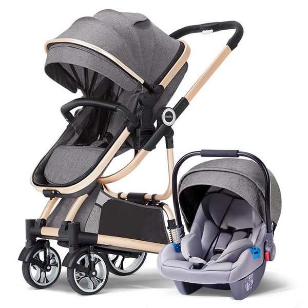 strollers# three-in-one baby stroller can sit and lie two-way lightweight folding simple ultra-light high landscape born
strollers# three-in-one baby stroller can sit and lie two-way lightweight folding simple ultra-light high landscape born
