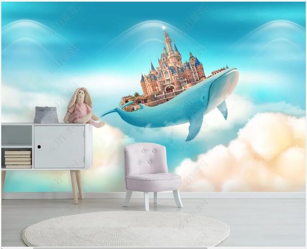 3d wallpaper on the wall custom p mural modern minimalist hand-painted whale castle children's room home decor in the living room wallp
3d wallpaper on the wall custom p mural modern minimalist hand-painted whale castle children's room home decor in the living room wallp