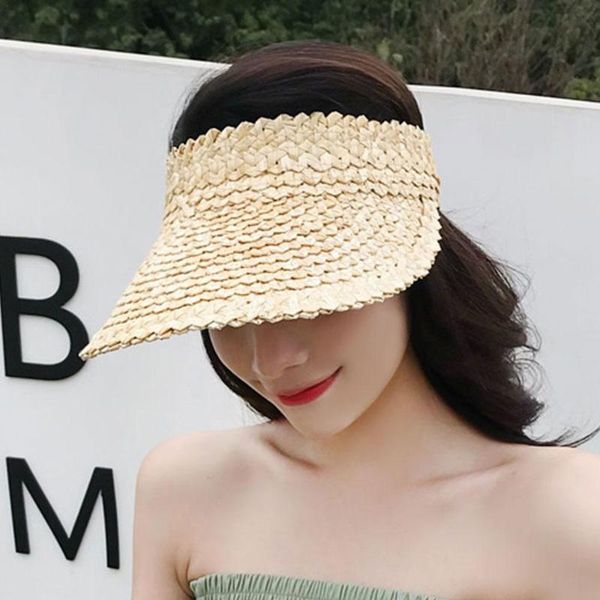 wide brim hats hair hoop empty straw hat female korean style outdoor seaside vacation sunscreen sunshade no top, Blue;gray
wide brim hats hair hoop empty straw hat female korean style outdoor seaside vacation sunscreen sunshade no top, Blue;gray