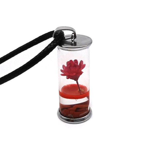 chains daisy dried flower glass necklace everlasting wishing bottle creative handmade resin drifting luminous sweater chain, Silver
chains daisy dried flower glass necklace everlasting wishing bottle creative handmade resin drifting luminous sweater chain, Silver