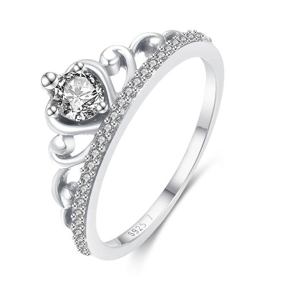 cluster rings gw 925 sterling silver unusual crown women's ring elegant for women trend engagement party jewelry, Golden;silver
cluster rings gw 925 sterling silver unusual crown women's ring elegant for women trend engagement party jewelry, Golden;silver