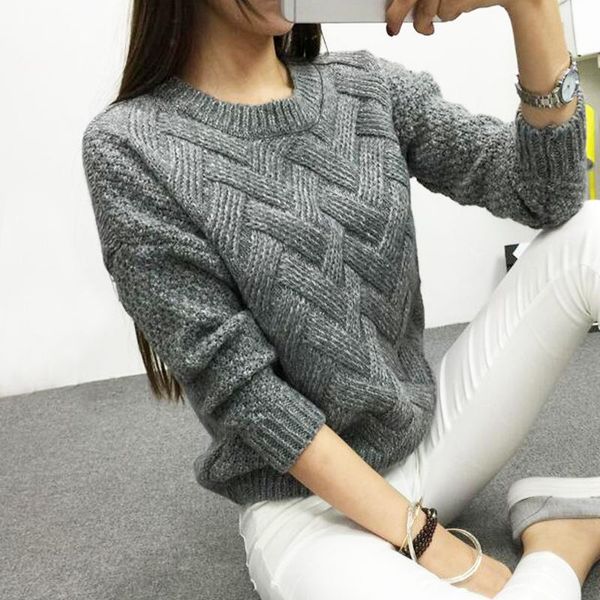women's sweaters avodovama korea style pullover casual women sweater female o-neck long sleeve autumn winter, White;black
women's sweaters avodovama korea style pullover casual women sweater female o-neck long sleeve autumn winter, White;black